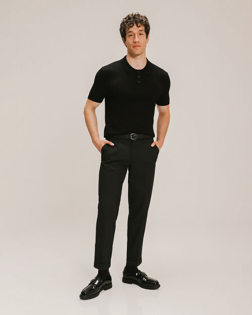 Polo Slim Negro